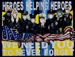 Paramedic Kate Bergen has started on a second collection honoring the women who served on the front lines during the Sept. 11 terrorist attack.