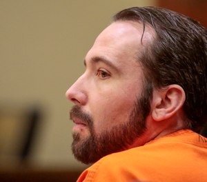 Hoehn, a North Dakota man, was sentenced Monday to life in prison for conspiring to kidnap a baby that his girlfriend had cut from their neighbor's body and lying to police about it (Ann Arbor Miller/The Forum via AP, Pool)
