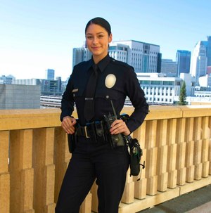 LAPD Officer Toni McBride.
