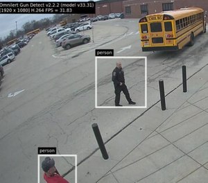 Omnilert Gun Detect has a three-step verification process that not only recognizes a gun, but also the physical behavior consistent with gun violence. It can easily be deployed with any existing IP-based camera.