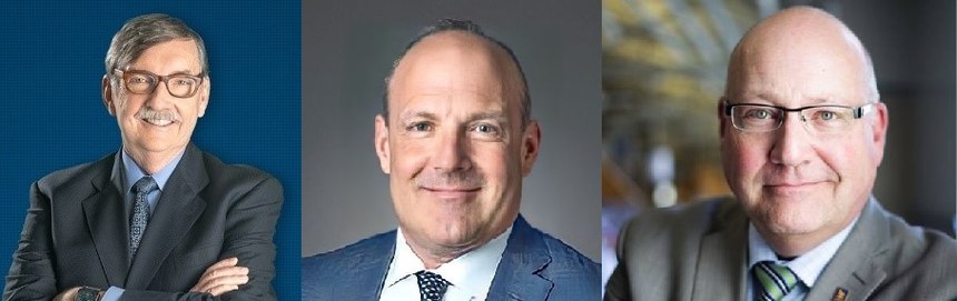 L - R : Gordon Graham, Jonathan Sheinberg, Noel March