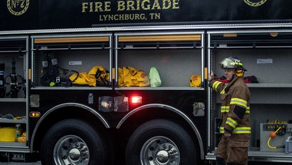 Firehouse No. 7: The firefighters who make and protect Jack Daniel's whiskey