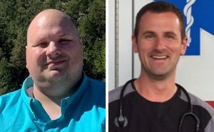 James McLaughlin, left, is director of the community paramedicine program at Ute Pass Regional Health Service District. Dr. Jeremy DeWall, right, is the agency's EMS medical director.