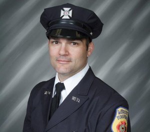Fallen Worcester Fire Lt. Jason Menard has been hailed as a hero for rescuing his fellow firefighters as they searched for trapped residents on the third story of a burning building. (Photo/Worcester Fire Department Facebook)