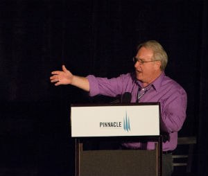 Jay Fitch, PhD, addresses EMS leaders and innovators at the Pinnacle EMS Leadership Forum.
