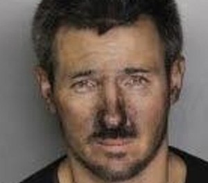 Jesse Berube, 32, was uninjured but now faces one count of burglary. (Photo/Citrus Heights PD)