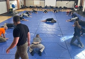 Stretching is an important part of any warm-up.