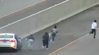 Video: Teens crash stolen car in TikTok challenge, take off running on highway