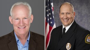 Keith Griffiths, founding editor of JEMS; and Kelly Cope, CEO of Saint Charles County Ambulance District were recognized with the Pinnacle Lifetime Achievement and Emerging EMS Leader Awards.