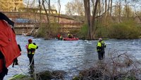 Photos: Kayaker, Ohio FFs rescue woman, child from river