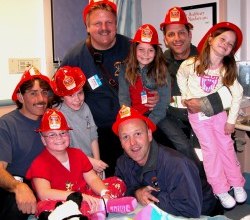 January 2013, Oakland Firefighters and Citizen volunteers began a project to help children and their families that may be the first in the world.
