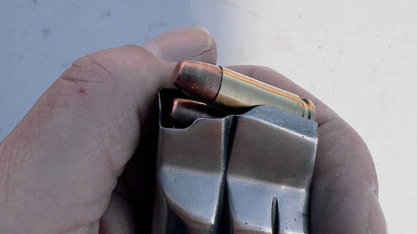 The 30 Super Carry is a 30 caliber cartridge that fires bullets in the 100 grain range. This is the Federal American Eagle 30 Super Carry round, designed for training. It is a 100 grain bullet that delivers 1250 fps.