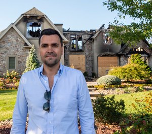 Upper Nazareth resident John Pequeno started an online fundraiser after his house burned down on Sept. 10, but instead of raising money for himself, Pequeno wants to raise money for the nine fire departments that responded to the blaze.