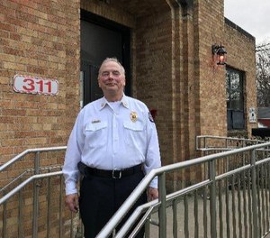 Joe Walko, who will become the new Erie Bureau of Fire chief on Jan. 1, has been battling early-stage lung cancer for almost a year. (Photo/David Bruce, Erie Times-News)