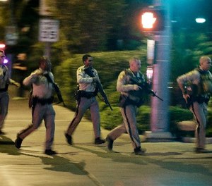 No event is too big or too small. Look at the high ground. (Photo/AP)