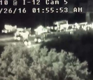 A police officers, two EMTs and two bystanders were injured when an impaired driver plowed through a crash scene.