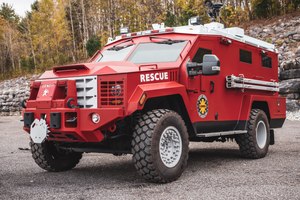 Custom vehicle combines fire, medical and tactical features. (Courtesy photo)