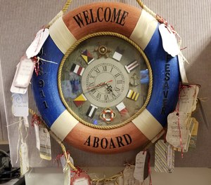 The USS 911 Lifesaver award recognizes the role a 911 dispatcher played in a patient's survival.