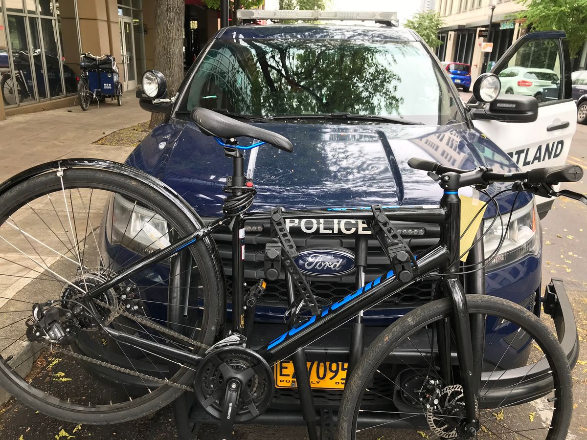 police push bike