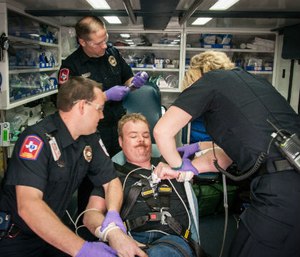 Improvement of clinical conditions was noted for 94 percent of excited delirium patients who received ketamine