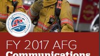 FY 2017 AFG Communications Project Guide
