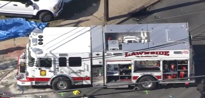 2 Dead, 2 FFs Injured In Crash Between Fire Truck And Civilian Vehicle ...