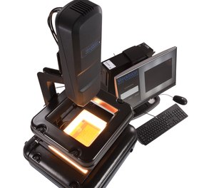 ChemImage’s VeroVision Mail Screener is a robust system utilizing advanced imaging spectrometers and cutting-edge sensors to detect illicit drugs and common cutting agents hidden in envelopes and packages.
