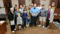Photo of the Week: Agency thanks provider on his 10,000th day as EMT