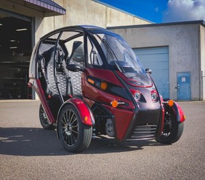 The Eugene Springfield Fire Department has begun a pilot program with electric vehicle company Arcimoto to test the Rapid Responder, a compact, three-wheeled electric vehicle designed to quickly reach emergencies. (Photo/Arcimoto)