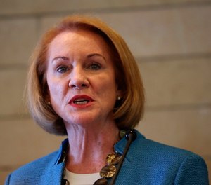 Seattle Mayor Jenny Durkan speaks during a news conference Monday, June 22, 2020, in Seattle. (Photo/Ken Lambert of The Seattle Times via AP)