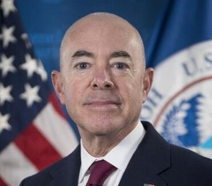 Mayorkas was sworn in as secretary of the DHS by President Biden on Feb. 2, 2021.