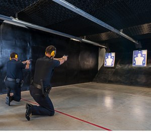 Officers from Suwanee, Georgia PD sharpening their skills at the live fire range.