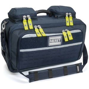 A carryall like the Meret Omnipro X may be ideal for responders who need the most essential supplies at hand but can go back and forth to their vehicles for additional supplies as needed.