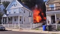Video: Nearly 3 dozen displaced by Boston 4-alarm fire