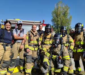 Mutual aid agreements go beyond emergency response by building relationships between communities. Here, firefighters with the Norwood, Colo., Fire Protection District participate in a joint training exercise with neighboring Ridgway and Ouray Fire Departments.