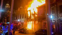 Ala. firefighters kept 3-alarm fire from destroying city block