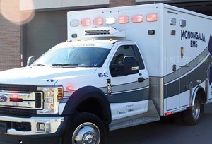 David Lawrence Bandy was being transported to the hospital when he unbuckled his restraints and began attacking the EMT in the back of the ambulance.