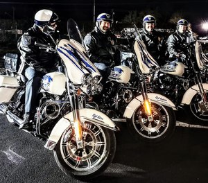Fruitland Police Department recently welcomed four new motorcycles to its fleet.
