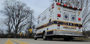 North Central EMS & Rescue Squad has two ambulances sitting in a garage because of low staffing.