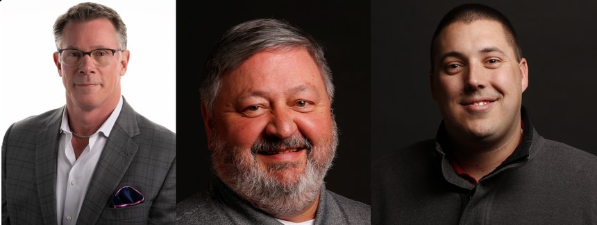 L - R: Scott Thie, Rob Karsch, Eric Hilton