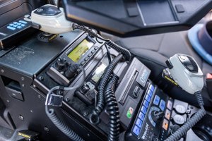 Project P25 radio network, funded through CARES, improves communications interoperability.