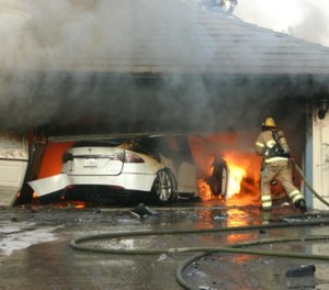 Responder safety is a serious concern during incidents involving EVs with lithium-ion batteries, as responders face safety risks related to electric shock, thermal runaway, battery ignition and reignition, and stranded energy.