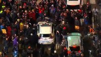NYPD cruiser smashed as Tyre Nichols protests turn violent