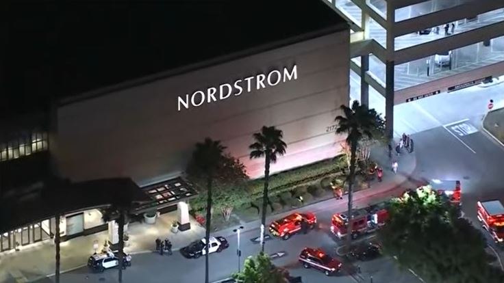 Louis Vuitton At Nordstrom in Los Angeles at The Grove