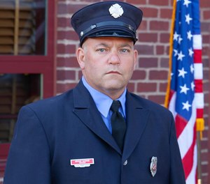 Firefighter Anthony DeSimone.