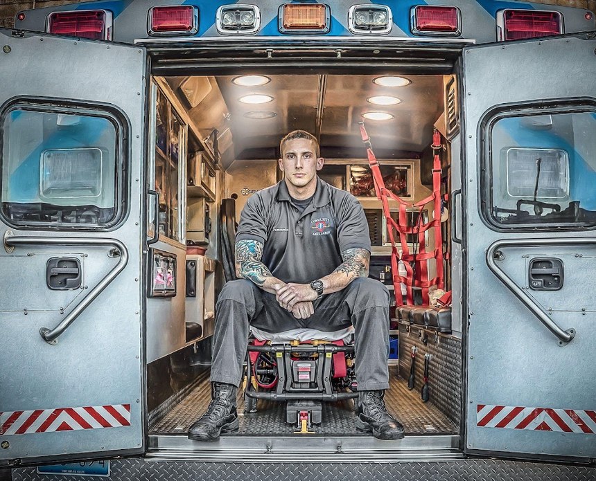 Monterossa credited his ability to remain calm amid the shooting due to his experience patrolling the streets of Baghad, Iraq.