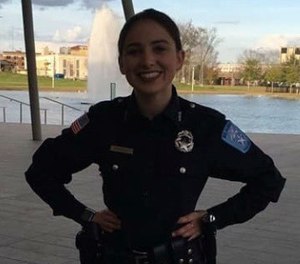 Officer Sheena Yarbrough-Powell died after her cruiser was struck by a wrong-way driver August 9, 2020 in Beaumont, Texas. (Photo/Beaumont Police Department)