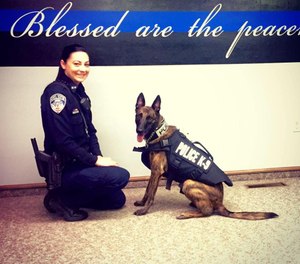 Officer Sierra Fox (Photo/ West Union Police Department via Facebook)