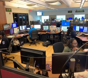 What are the pandemic’s effects on staffing within the ECC if dispatch center staff are quarantined or otherwise prevented from reporting to work? (Photo/Arlington County Emergency Communications Center)