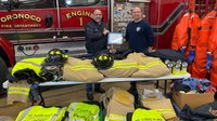 Minn. FD collects more than 400 pieces of fire gear to send to Ukraine, other countries
